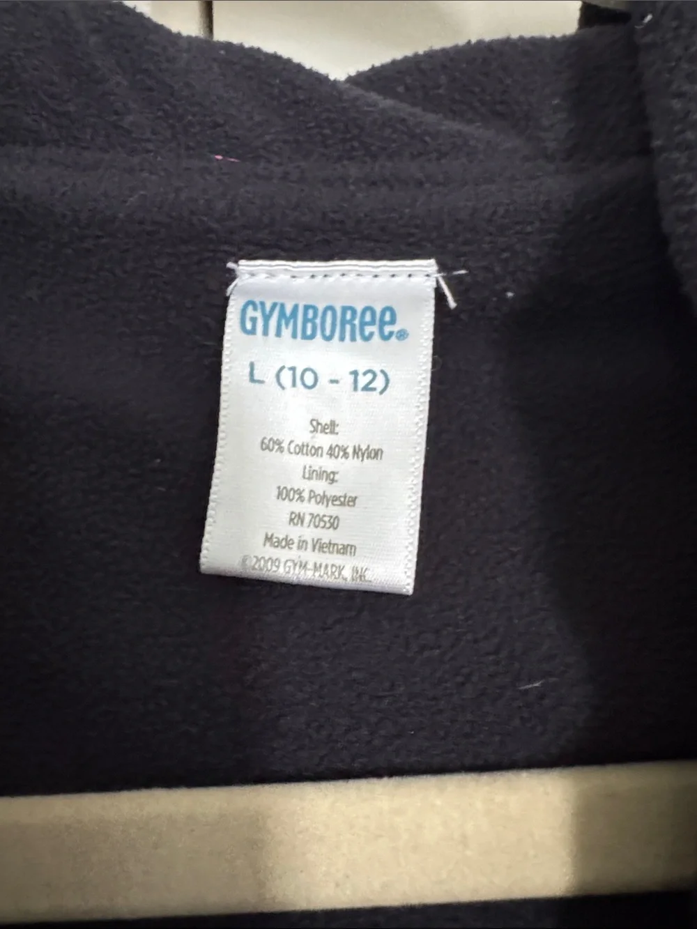 Gymboree Boys' Hooded Zip Jacket - Navy